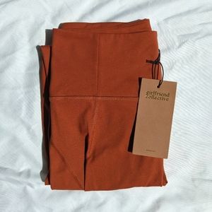 Girlfriend Collective toasted apricot leggings 28